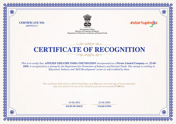 Applied Theatre India Foundation (ATiF)